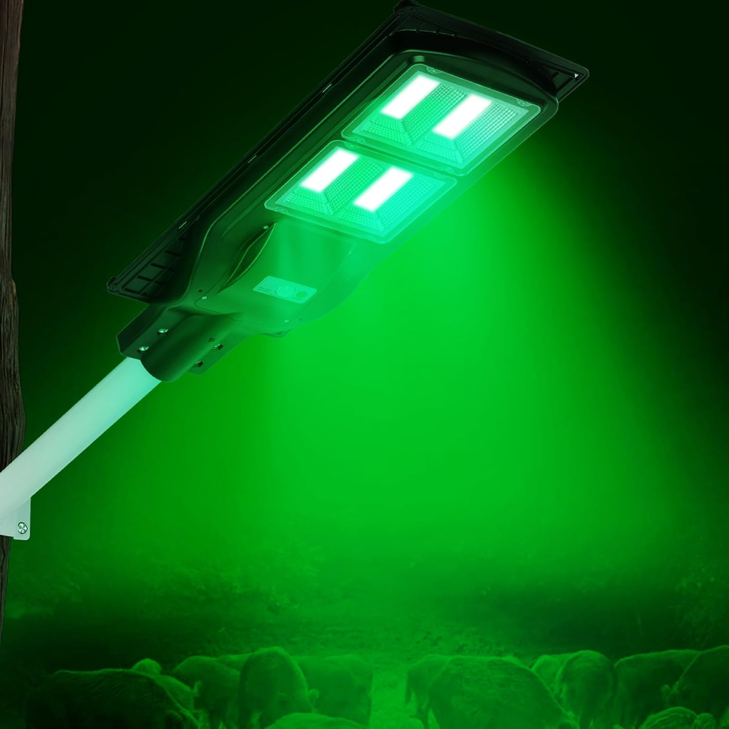 300W Hog Hunting Lights, Solar Green Light for Hunting