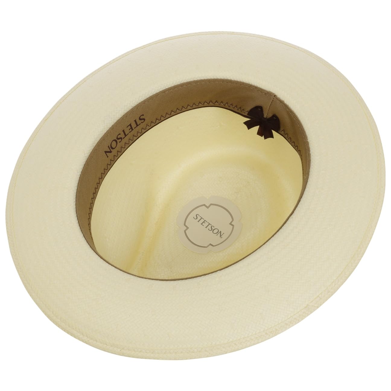 Stetson Fallkirk Fedora Cappello di Paglia Protezione UV 40 Unisex Primavera Estate