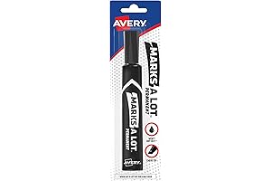 Avery Marks-a-lot Black Permanent Marker