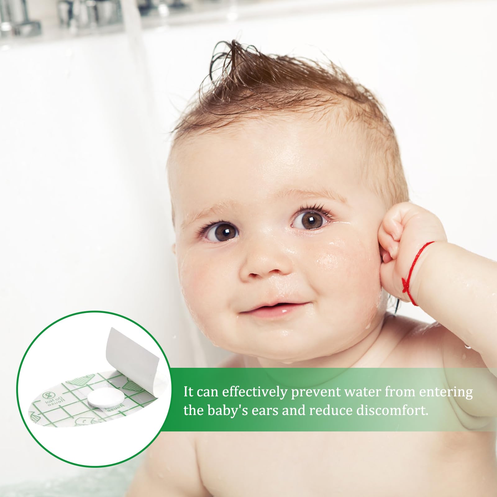 RUNRAYAY Lot de 100 protège-Oreilles Transparents Ultra-Fins pour