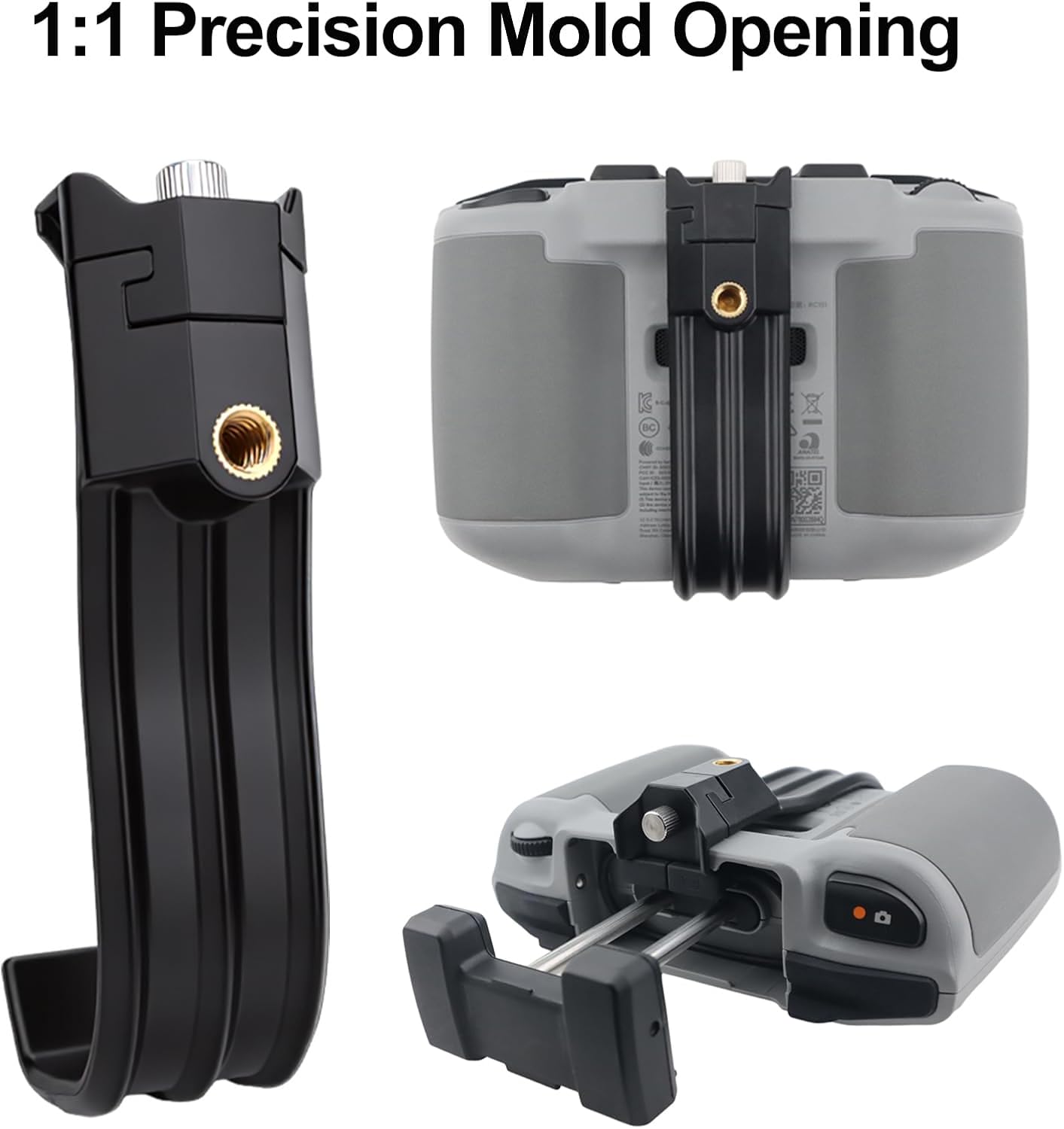 Bicycle Mount Bracket Adapter for DJI RC-N3/N2/N1 Remote Control, Cycling Bike Handlebar Holder Clamp Clip Base for DJI Air 3 3S/Mini 4 Pro/Mini 2 3 3Pro/Flip/Neo/Mini 5 Pro Controller Accessory