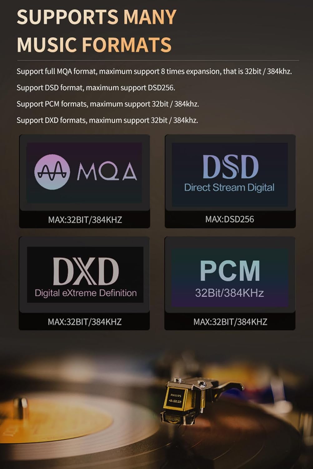 xDuoo XA-02 Balanced DAC Headphone AMP ES9039Q2M MQA Bluetooth Decorder PCM32Bit/384khz