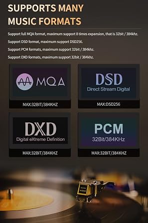 xDuoo XA-02 Balanced DAC Headphone AMP ES9039Q2M MQA Bluetooth Decorder PCM32Bit/384khz