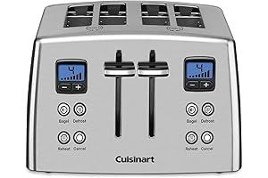 Cuisinart CPT-435P1 4-Slice Countdown Motorized Toaster: Your Path to Breakfast Perfection