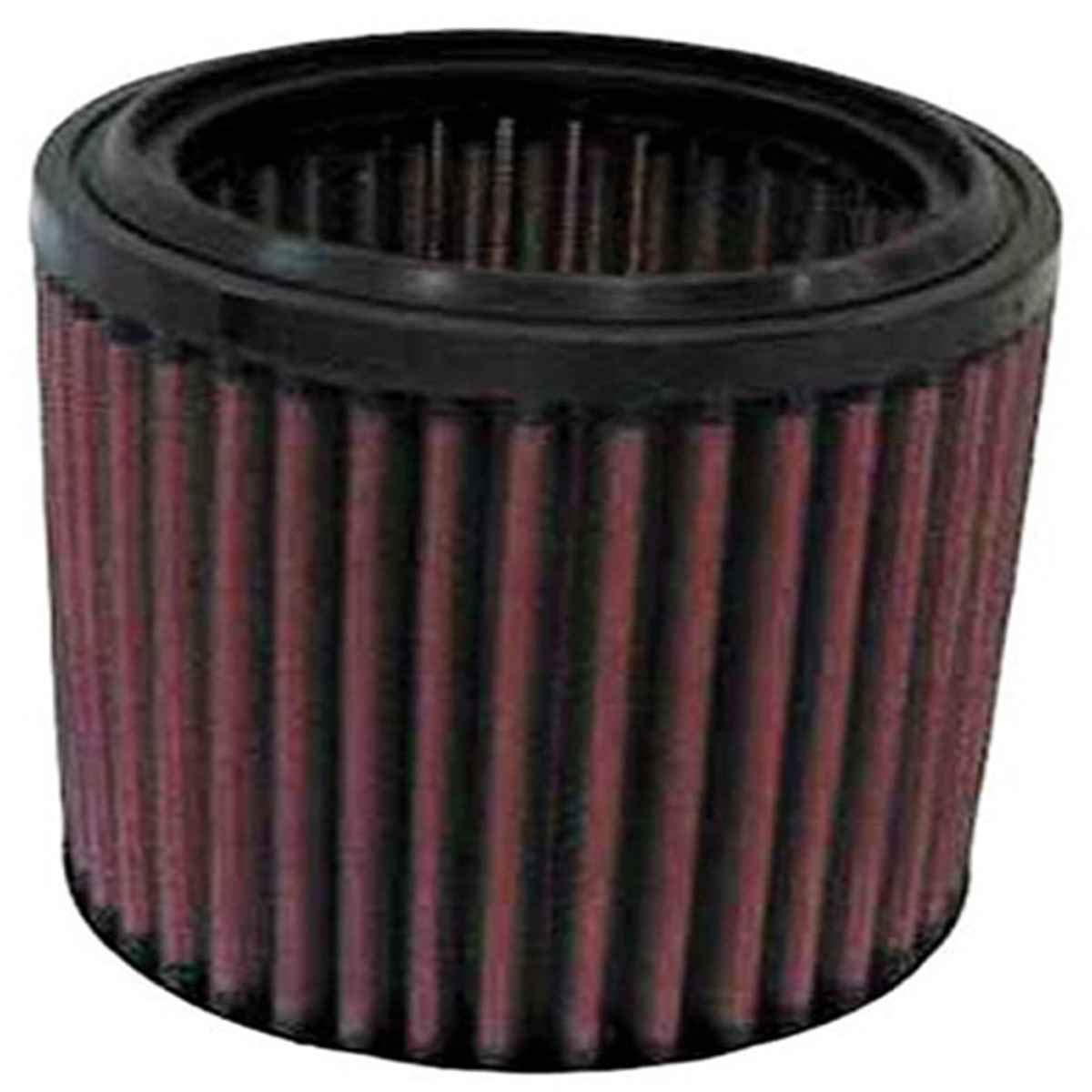 K&N KA-1199 Motorrad Tauschluftfilter, Rot