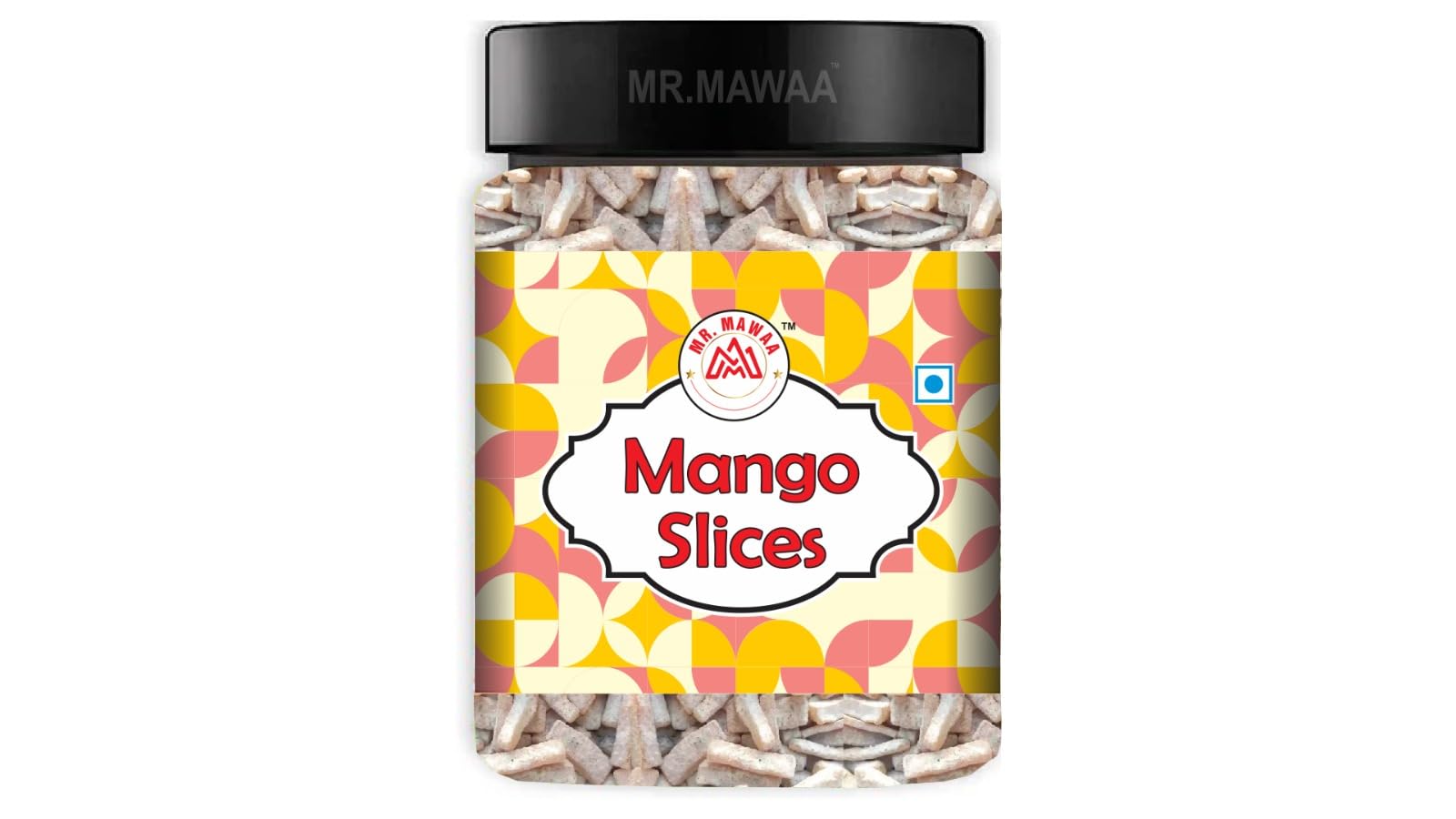 Mr. Mawaa Mango Slices – Sweet & Tangy Dried Slices | Khatta Meetha Mango Treat | Mouth Freshener | Jar pack Sweet & Chewy Fruit Bar | Natural Aam Snack | Traditional Indian Candy Slice | Jar Pack (300g)