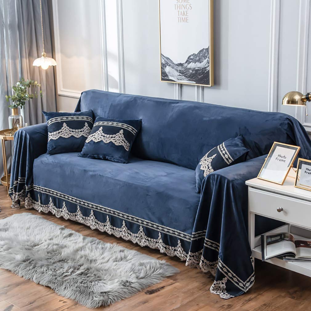 Jeté de lit décoratif et tapis de salon haut de gamme 45x45cm antidérapant