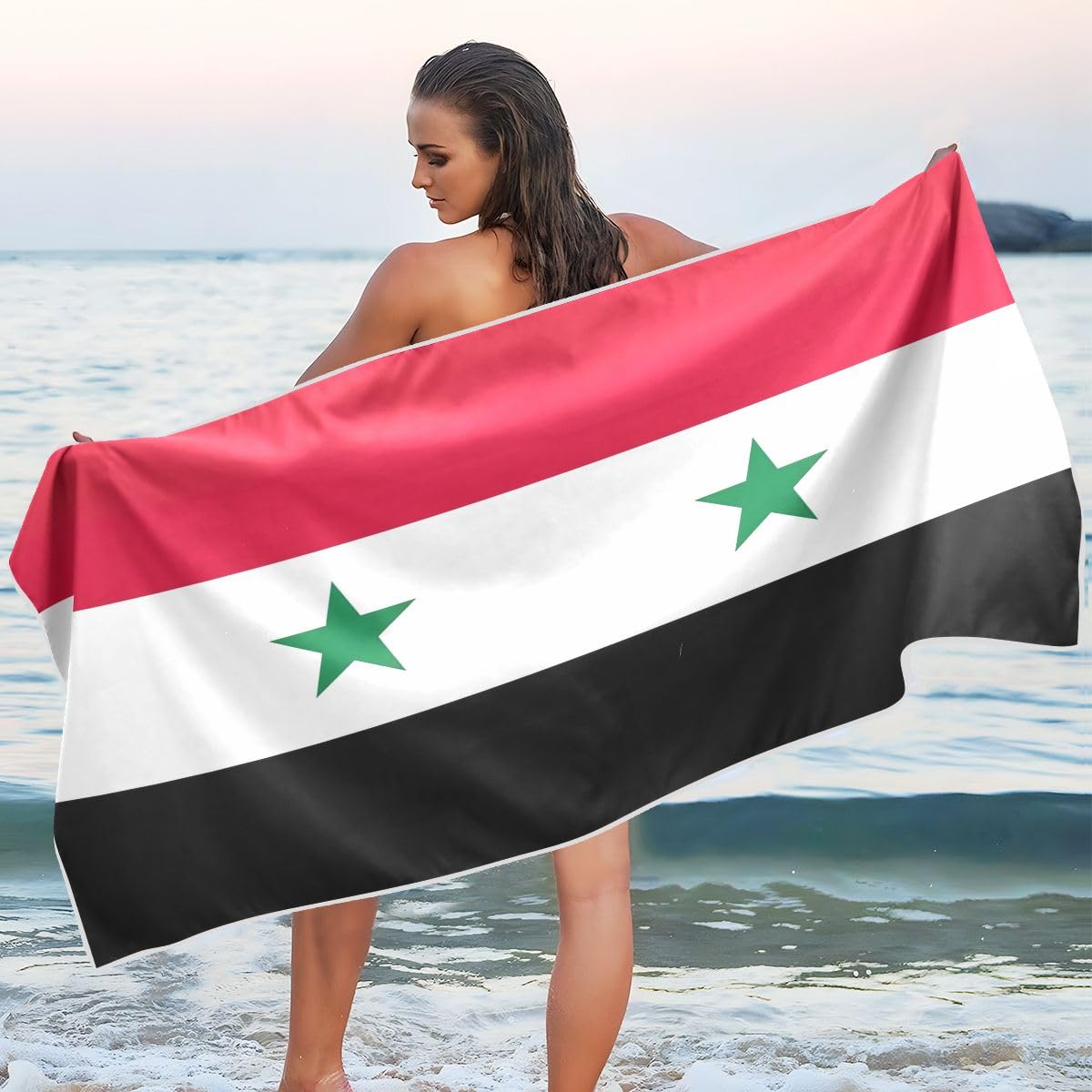 CHIFIGNO Grandes Serviettes De Plage Surdimensionnées à Séchage Rapide