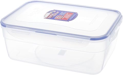 LocknLock Lock & Lock Rectangle Plastic Container transparent,3L,HPL342