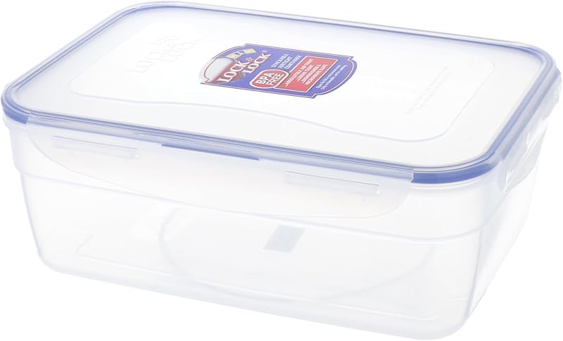LocknLock Lock & Lock Rectangle Plastic Container transparent,3L,HPL342