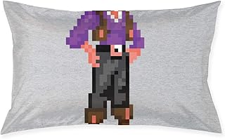 WH-CLA Cushion Cover Elaine Marley Pixel Character Monkey Island Funda De Almohada Rectangular con Cremallera Acogedora Cumpleaños Año Nuevo Anime Hom Sofá 40X60Cm Funda De Cojín Dormito