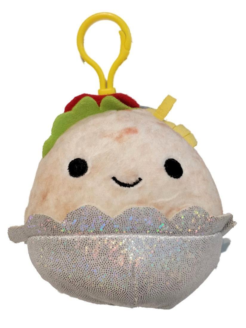 Squishmallow Oficial Kellytoy Food Squad Plush Toys Soft Plush Animal (8 Inch, Scarlett Strawberry) — view 4
