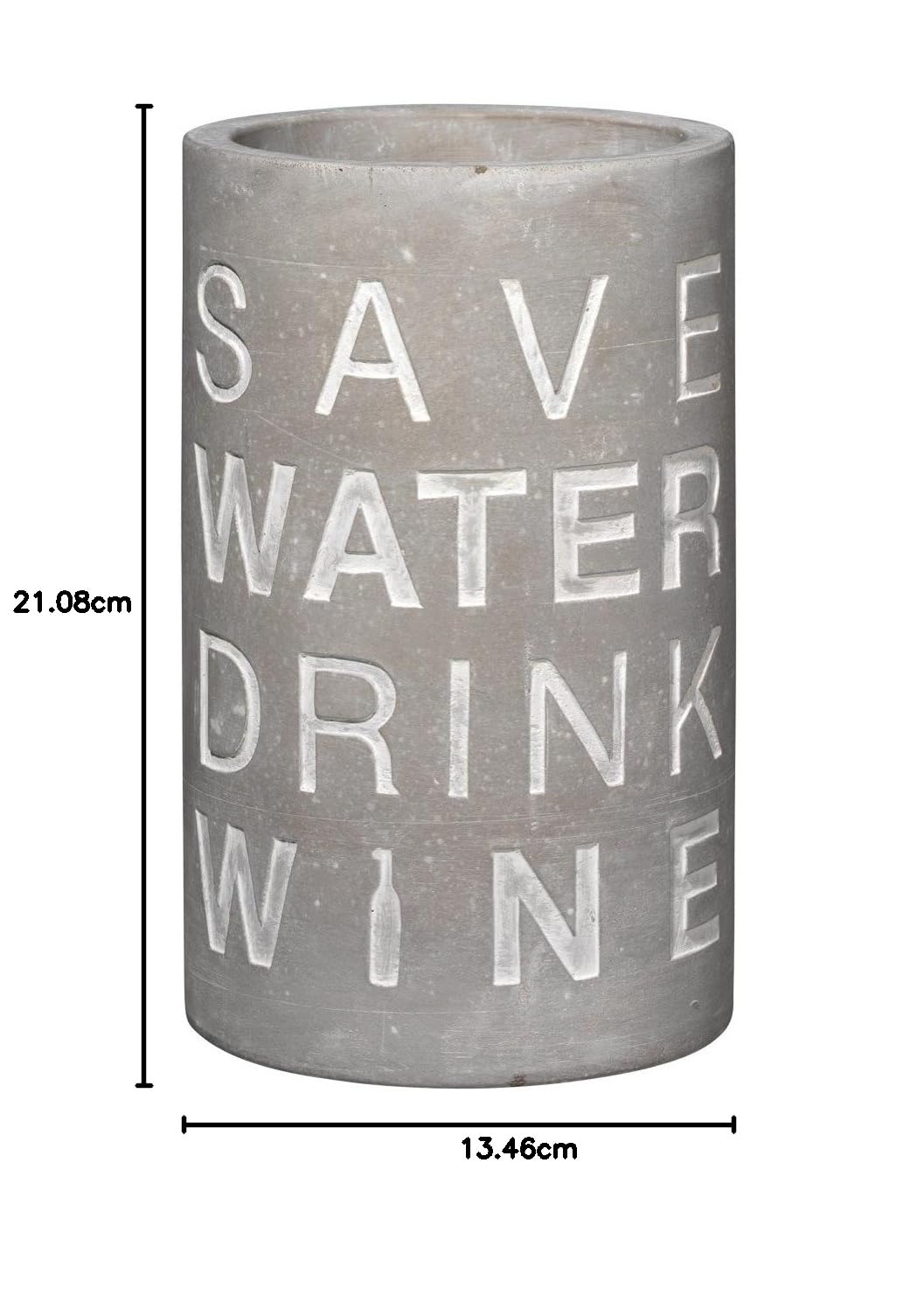 Räder Vino Beton - Enfriador de vino para ahorrar agua y beber vino