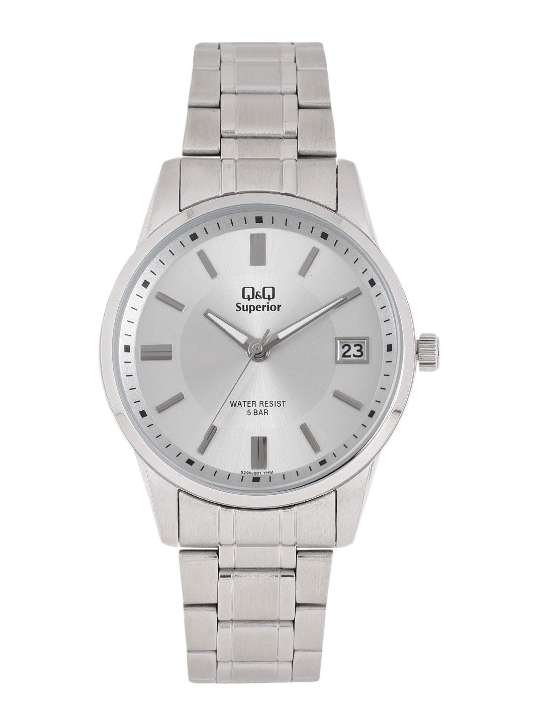 Q&Q Analog Silver Dial Mens Watch-S290J201Y (B07YM8SSLC) Amazon Price History, Amazon Price Tracker