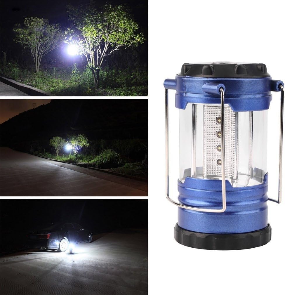 JFYWRT Ultra jasna, wodoodporna, oszczędzająca energię, teleskopowa latarnia kempingowa Biwak, lampa turystyczna 12LED, lampa robocza z kompasem