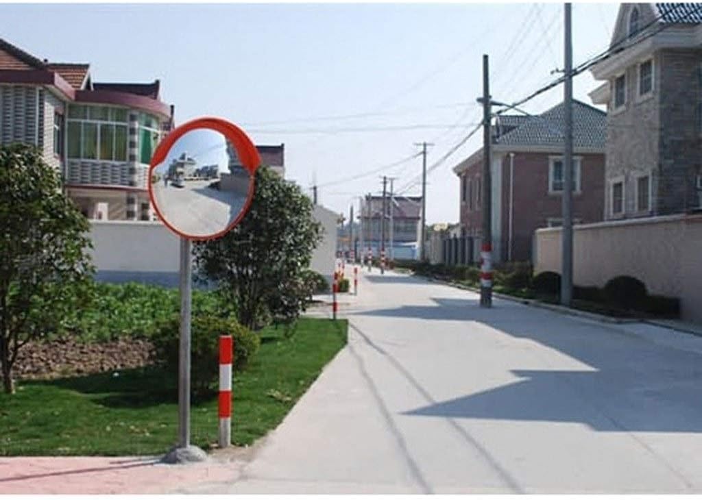 Road Safety Mirror, Wide Angle, Discreet and Weather Resistant Exterior Safety Safety Car Angle Iris Mirror (Size: 60CM)