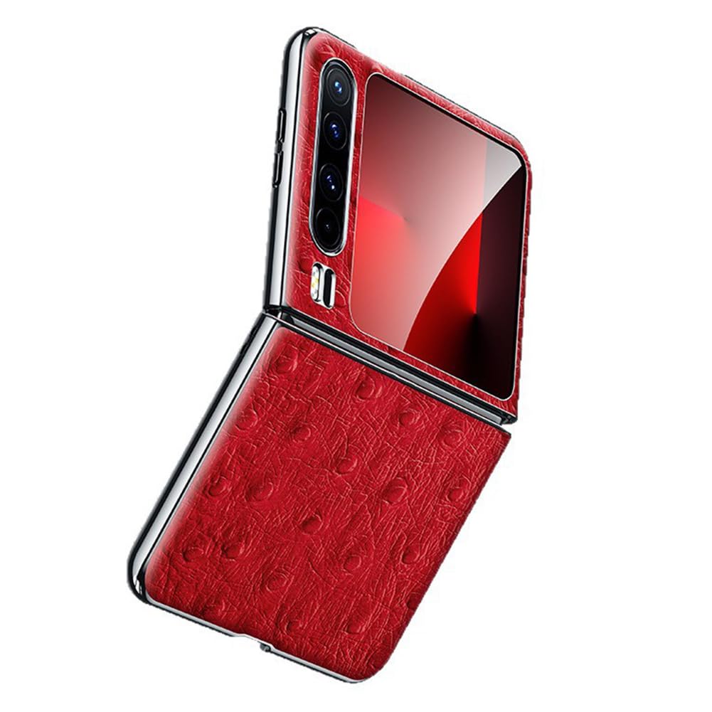 Coque Huawei Pura X antichute en cuir véritable pour éviter les rayures