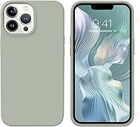 Vista 26 de GUAGUA Compatible con iPhone 13 Pro Max Funda de Silicona Líquida de Gel Suave de Goma Delgada con Forro de Microfibra Textura de Cojín Cubierta