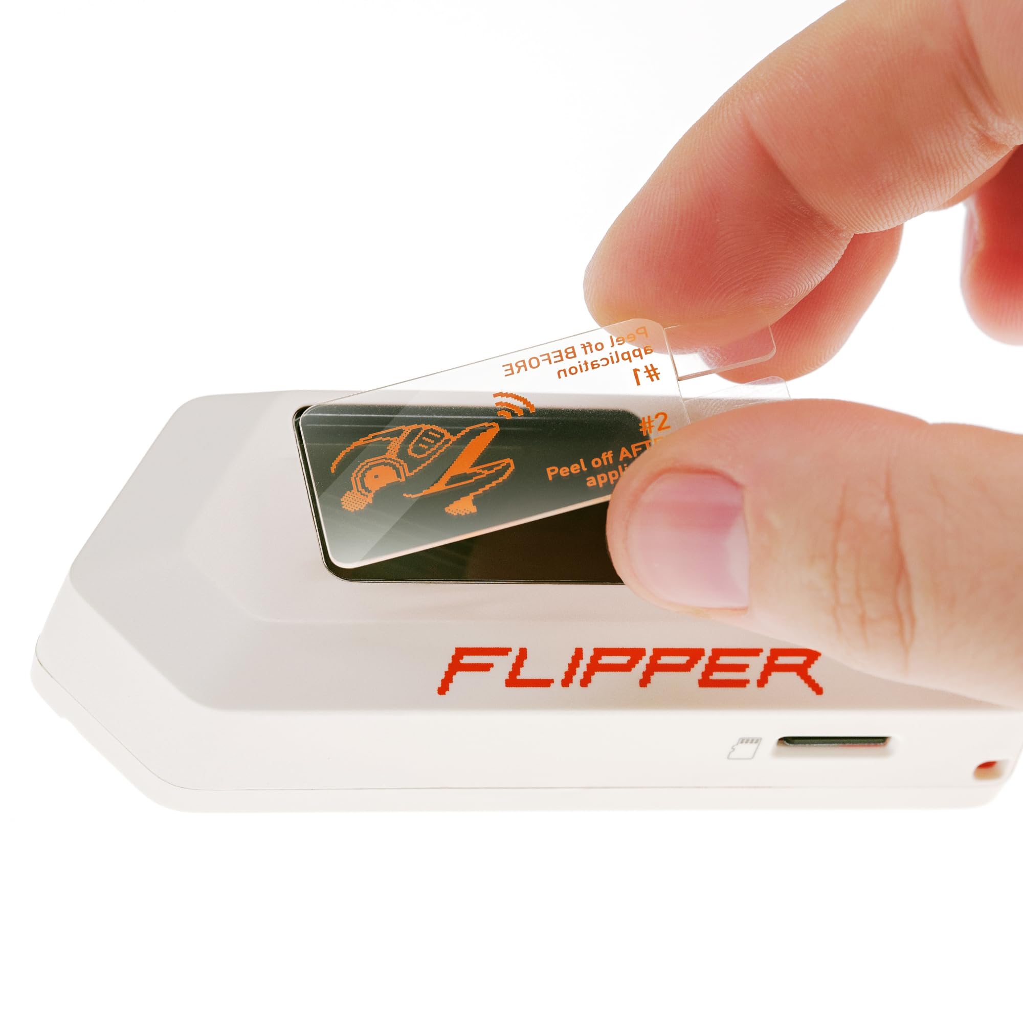 Flipper Zero Screen Protector (3-Pack) – 9H Tempered Glass