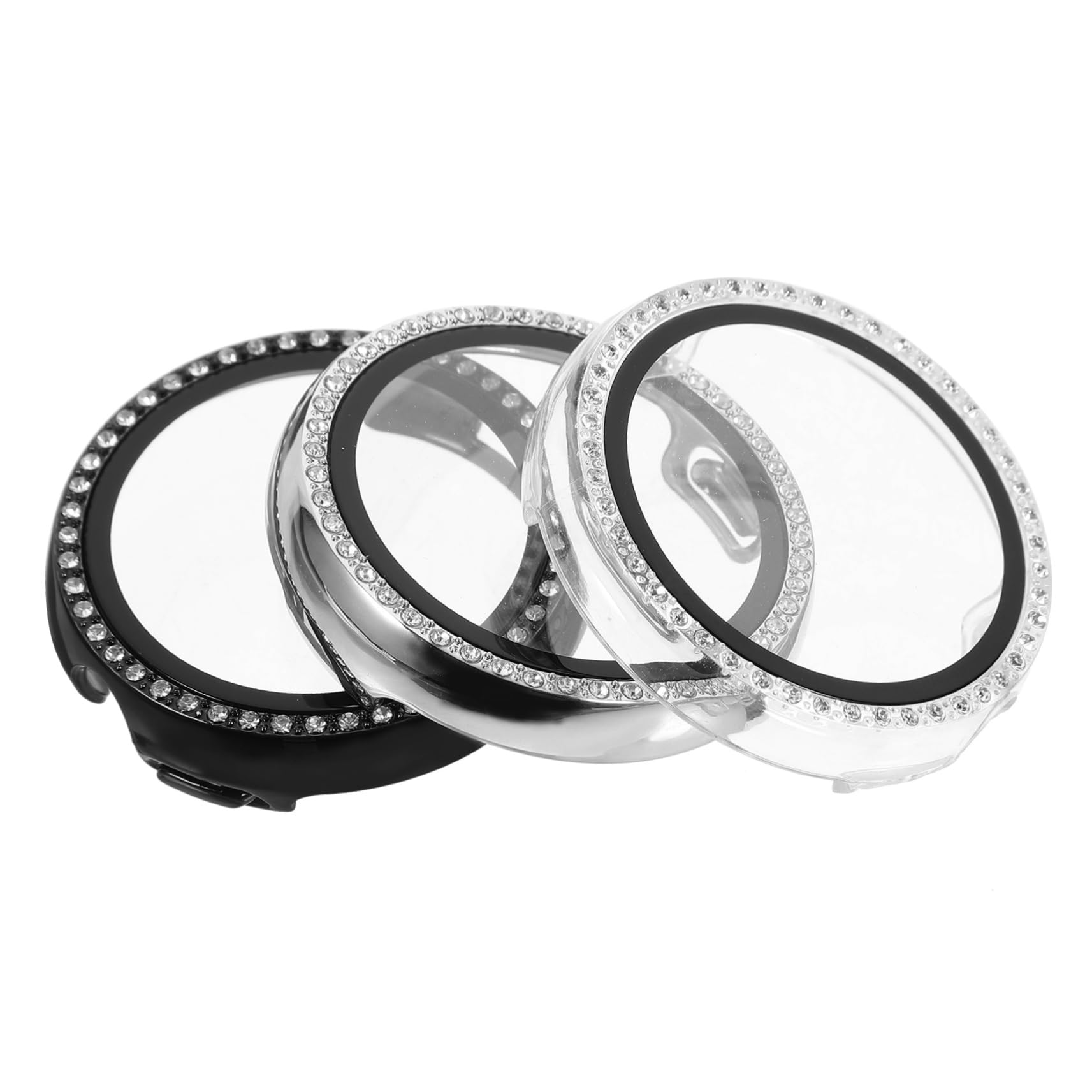 DOITOOL 3 Set Di Cover Per Smartwatch Proteggi Schermo Guscio Decorativo Preciso Per Watch 2 3 Pezzi*3
