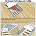Attic Stairs Insulation Cover for Pull Down Stairway, R-Value 15.5, Extra Thick, Air Tight Attic Stair Cover Door Stairway Ladder Insulator Cover with Easy Zipper Access 25