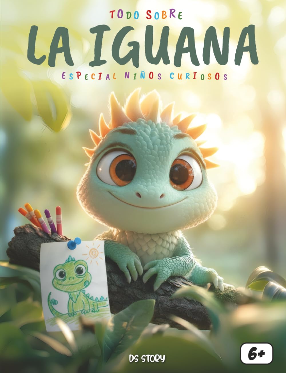 Todo sobre las iguanas: Un libro educativo y divertido para descubrir el fascinante mundo de las iguanas