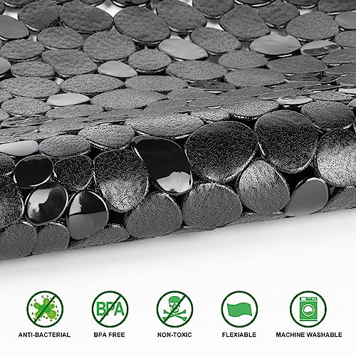 WELTRXE Shower Mat Non Slip Anti Mould Bathtub Mat for Bathroom Safety Anti Slip Bath Mats - Image 2