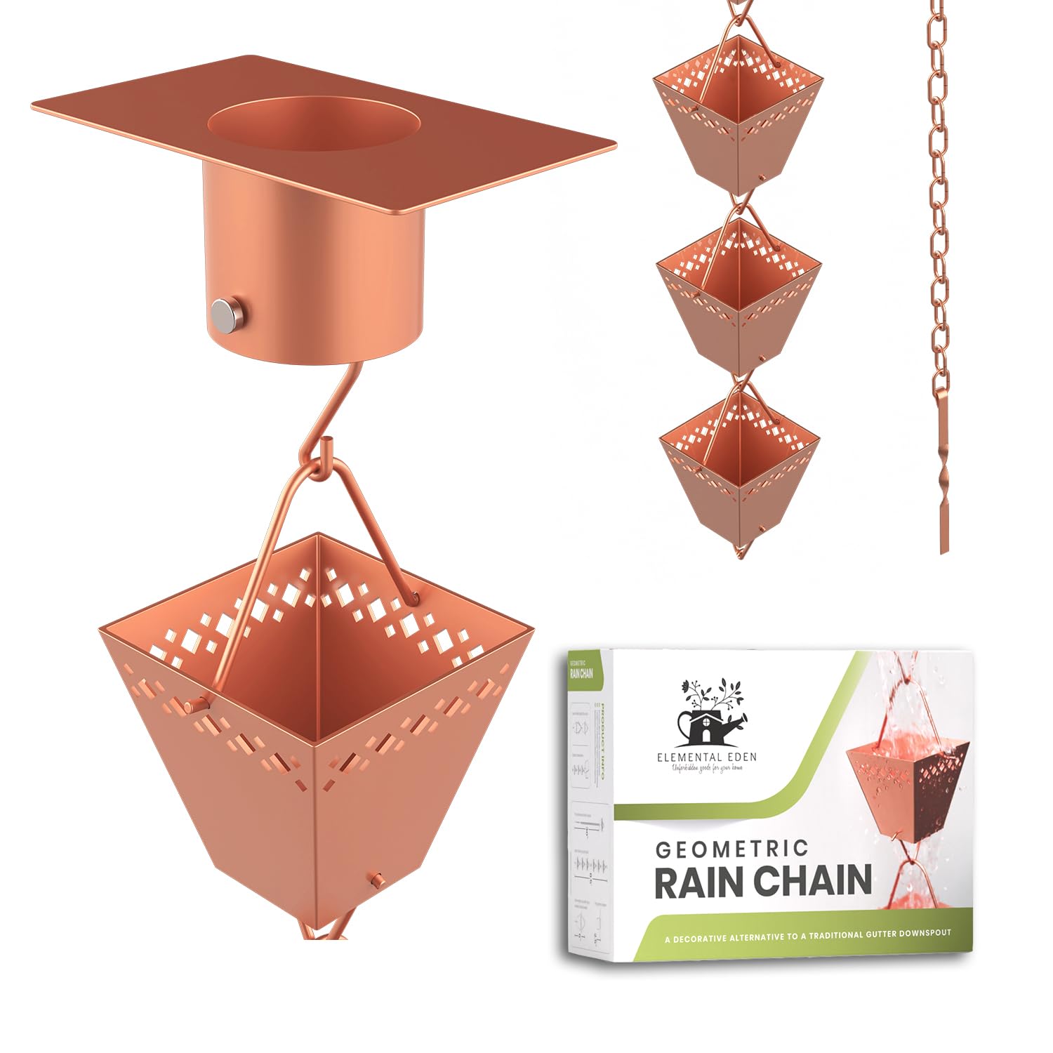Elemental Eden Rain Chain Kit