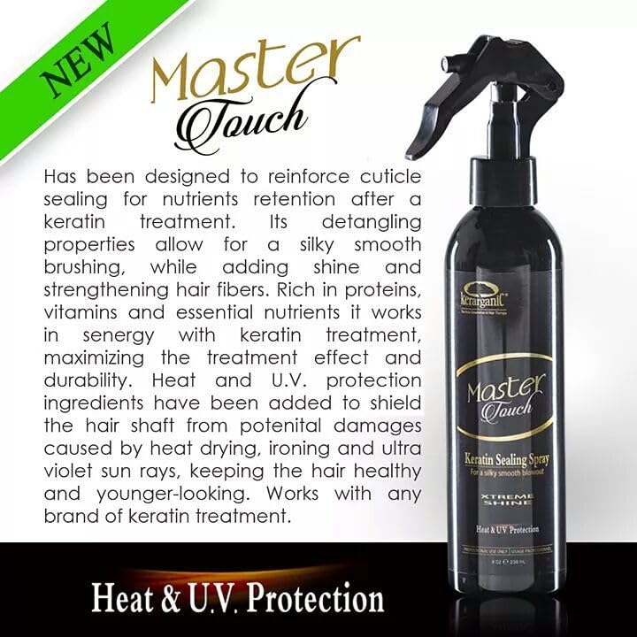 Kerarganic Master Touch Keratin Sealing Spray 236ml miniatura 3
