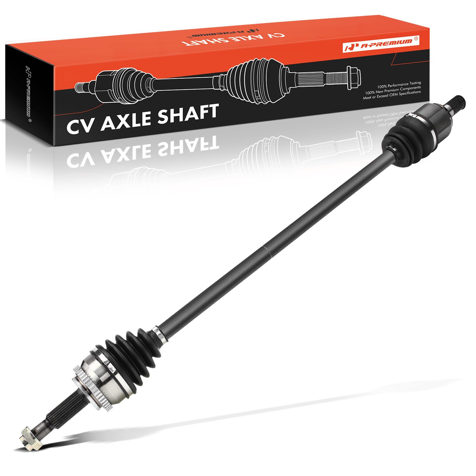 A-Premium CV Axle Shaft Assembly Compatible with Hyundai Elantra 2011-2016 L4 1.8L, Elantra Coupe 2013 L4 1.8L & Kia Soul 2012-2013 L4 2.0L, Automatic Transmission, Front Right Passenger Side