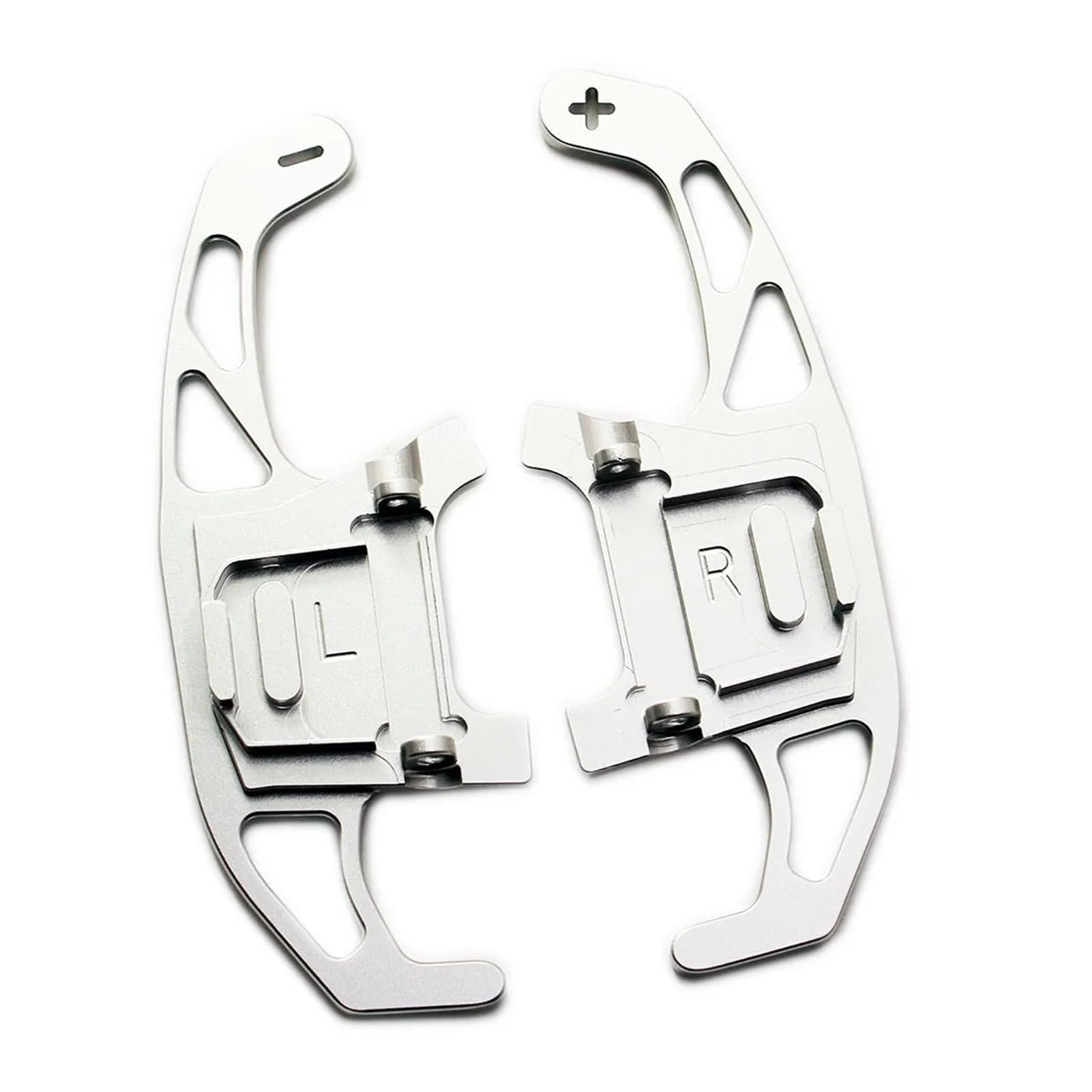 ZHANGZHENGYAO Car Steering Wheel Shifter Paddle for VW for Golf for GTD for GTE for MK7 for Polo for GTI for Scirocco 2014-2020 Car Steering Wheel Shift Paddle Shifter(Silver)