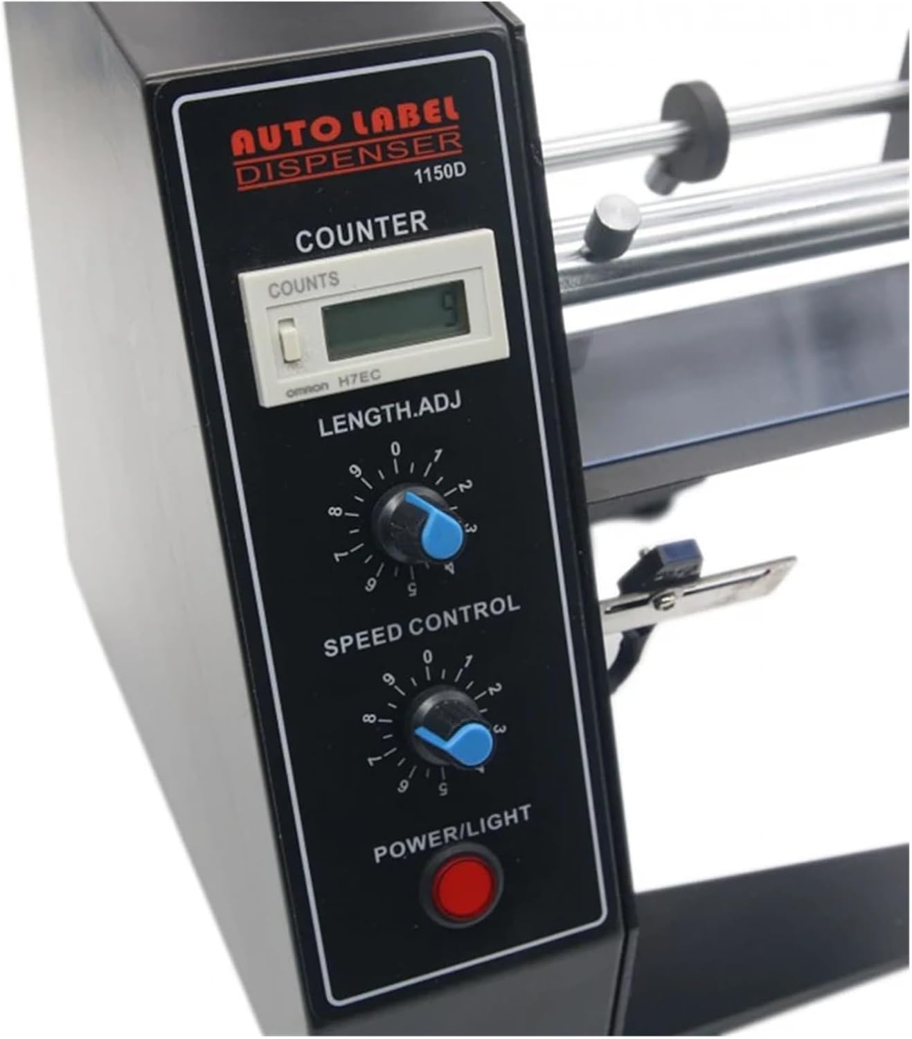 1150D 4-140mm Width Label Peeling Machine Automatic Counting Label Separator Self-Adhesive Tag Label Dispenser for Logistics Office
