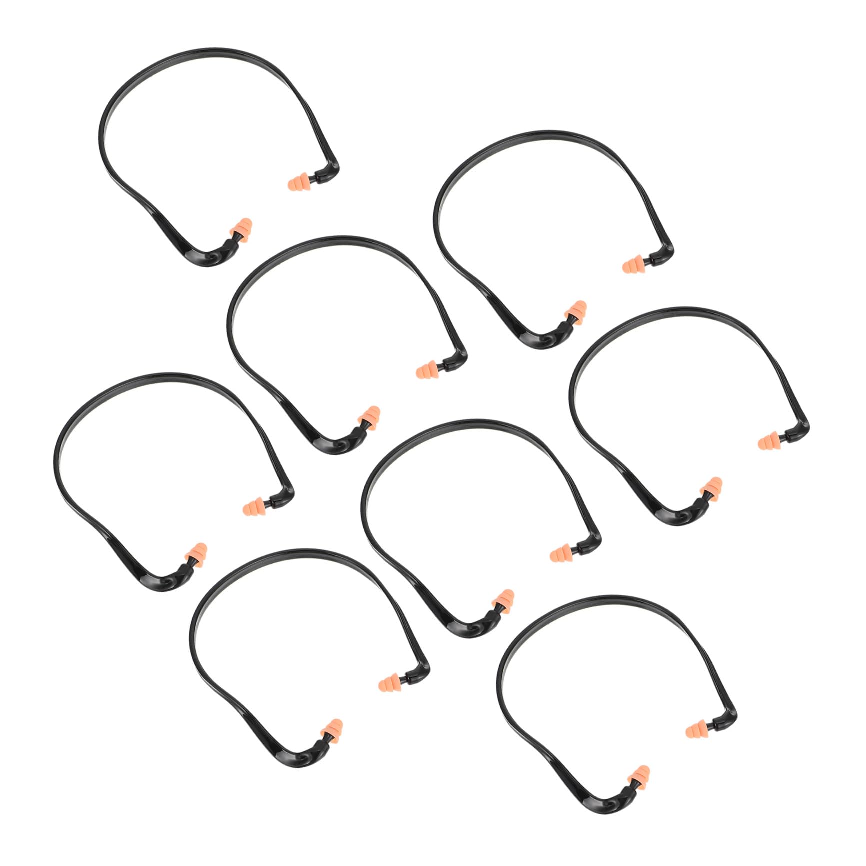 24pièces Bouchons Oreilles Silicone à Bande Réutilisables Et Lavables Protection Auditive Pour Travail Sommeil