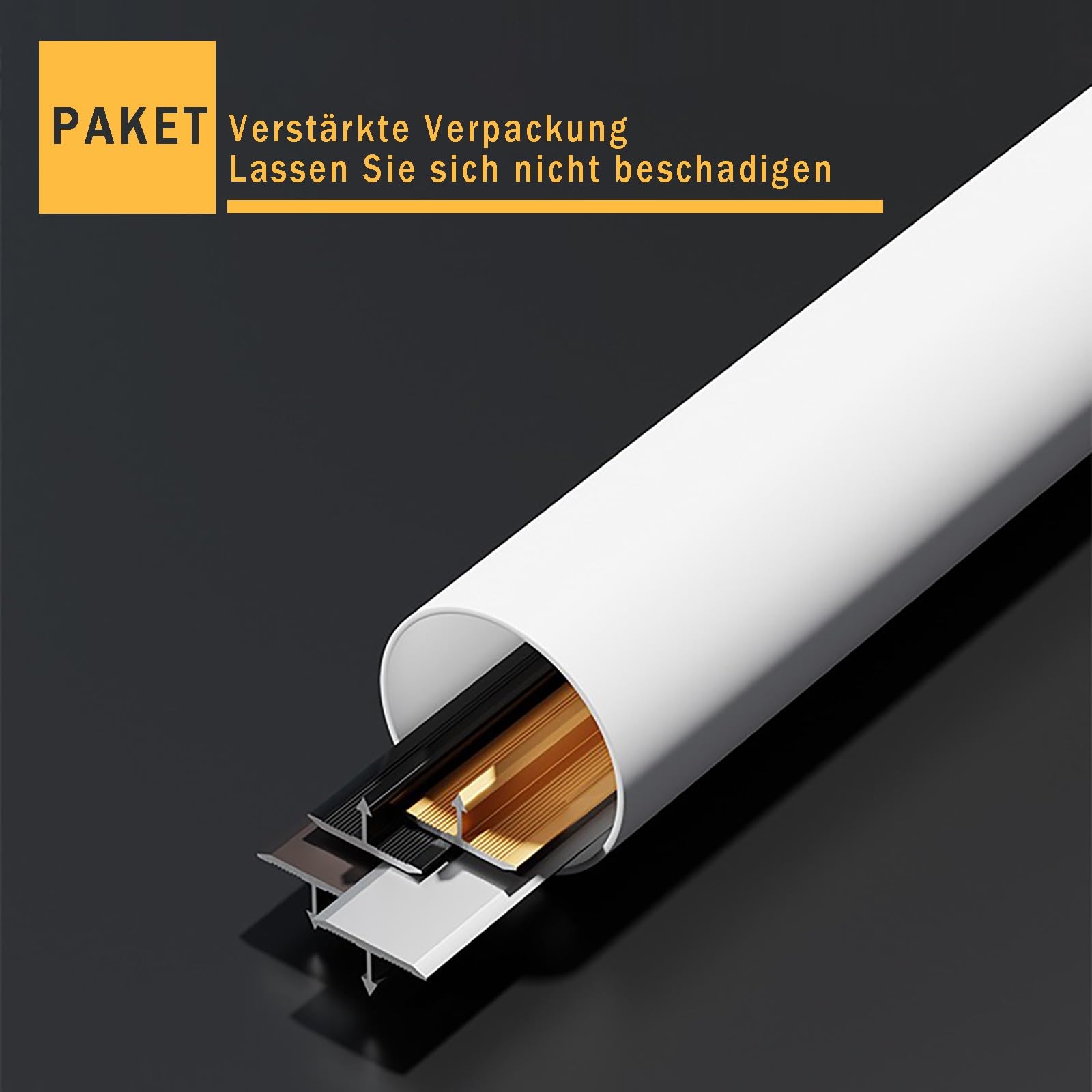 Aluminium-Eckleiste Für Türteiler 90 cm* 3 Stück T-Formleiste Für Laminatböden Bodenübergangsleiste Und Schwellenleiste Für Nahtlose Raumkanten(Black,Width: 40 mm)