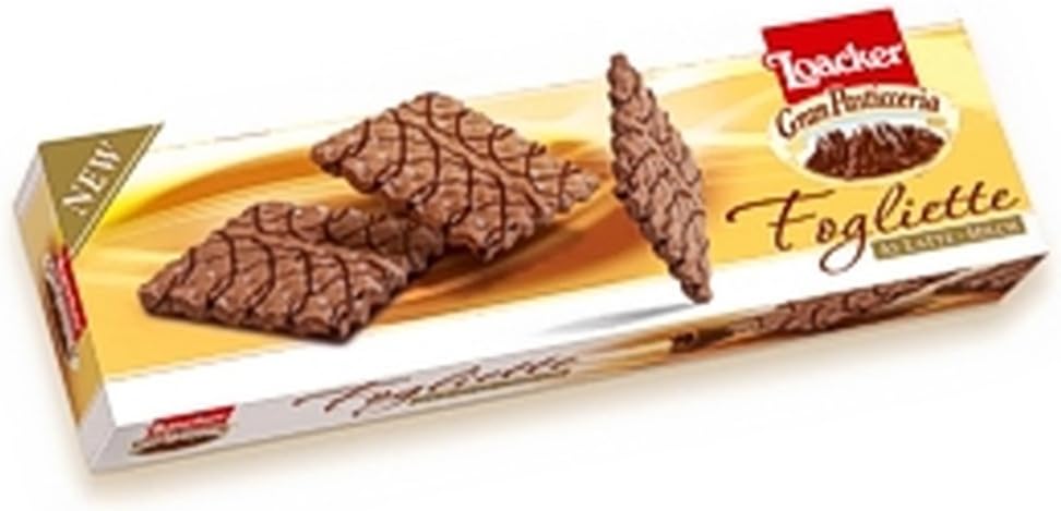 Gran Pasticceria Fogliette Milk Chocolate 100 gr. - Loacker