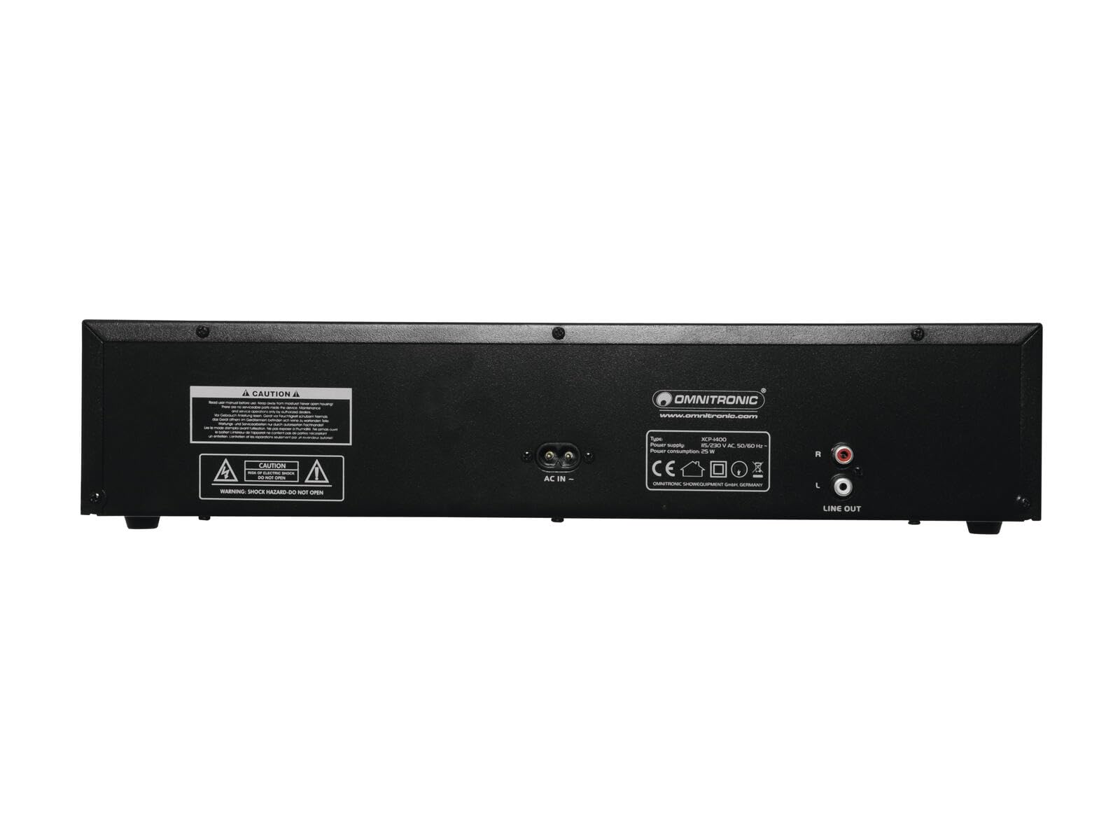 OMNITRONIC XCP-1400 CD PLayer CD-Player
