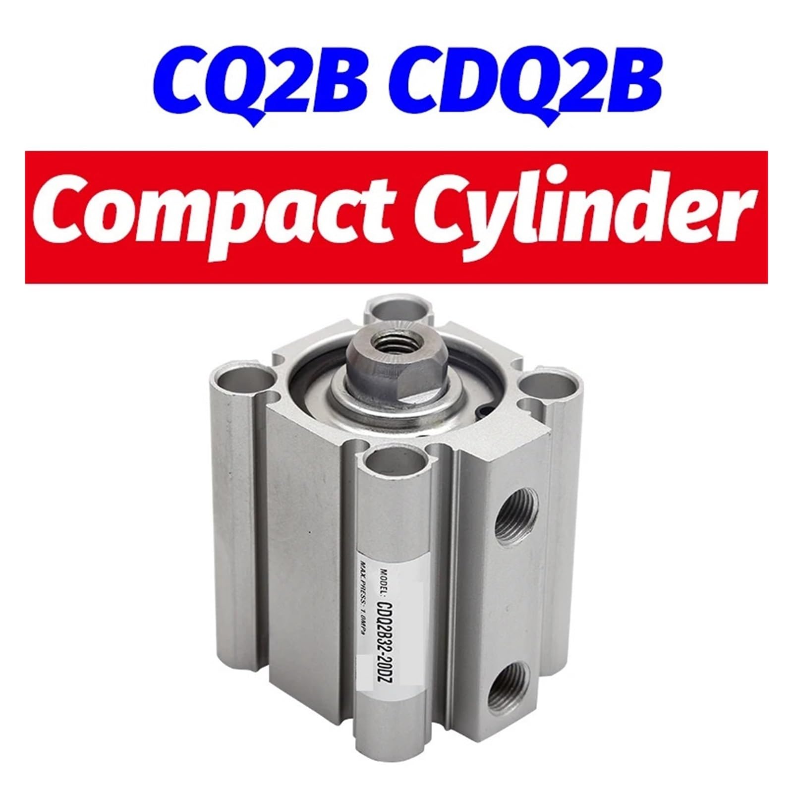 Gwint żeński końcówki tłoczyska cylindra pneumatycznego Lucky(63-30DCMZ,CQ2B no magnet)