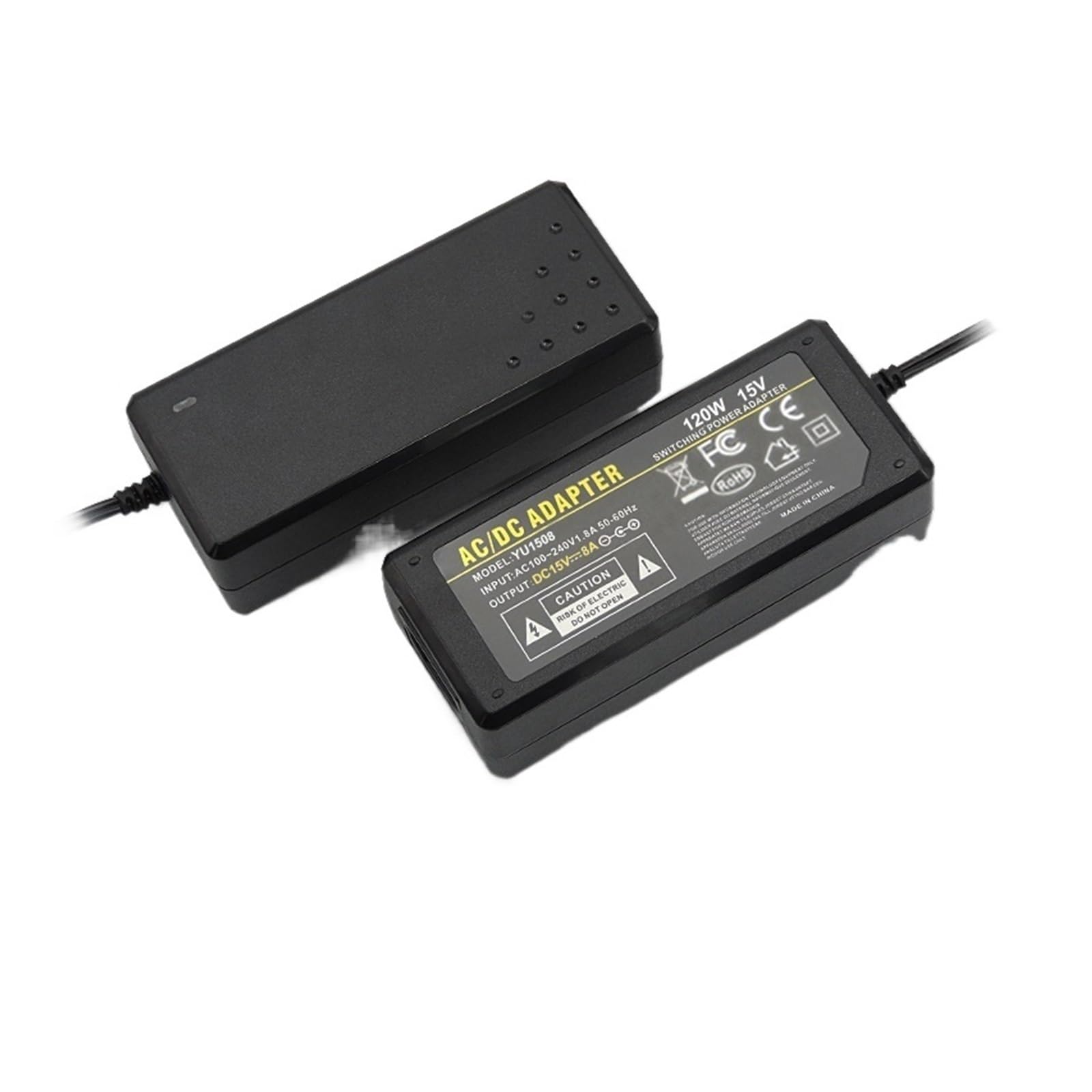 Adattatore di alimentazione switching 15V8A che monitora l'alimentazione elettrica della barra luminosa a LED