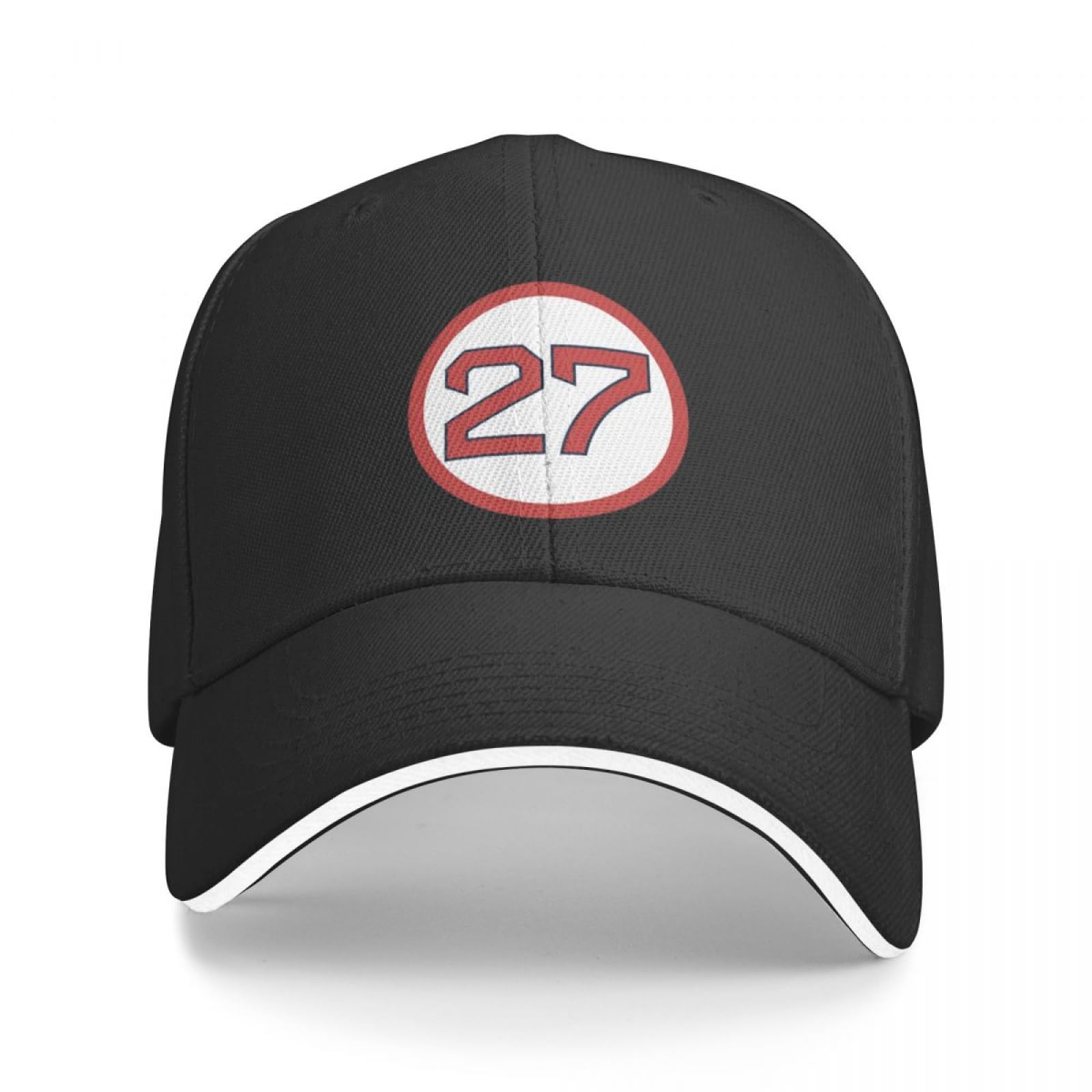 AIOGCAEX Baseball Cap Lucky Red Number #27 Pool Party s Men Adult Male Beach Dad Hats Trucker Cap