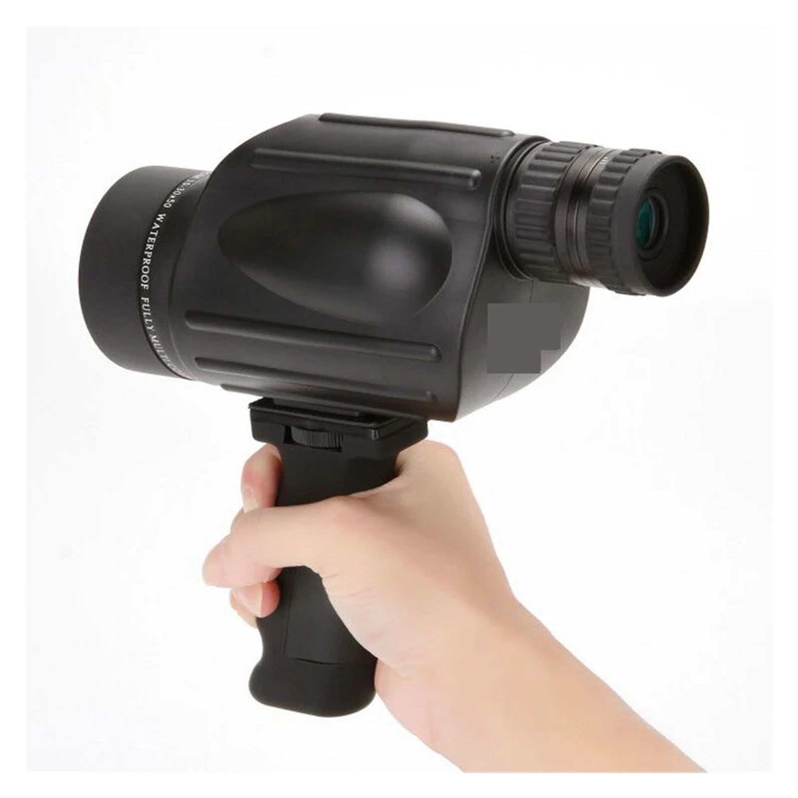 Luneta Obserwacyjna Teleskop Monokularowy 10-30X50 HD Wodoodporny Z Pryzmatem Bak4 FMC Spyglass Brid Zegarek Lornetka Do Turystyki Myśliwskiej Mocny Okular I PowięKszenie(Including handle)