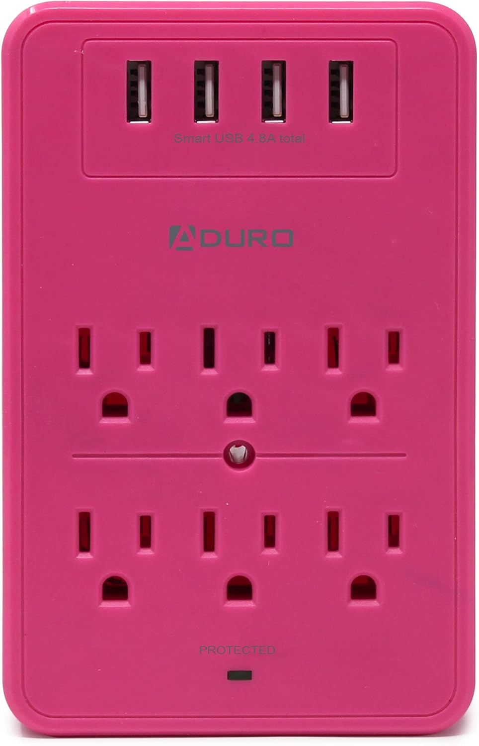 Buy Aduro Surge Protector 6 Outlets Power Strip Station with USB (4
