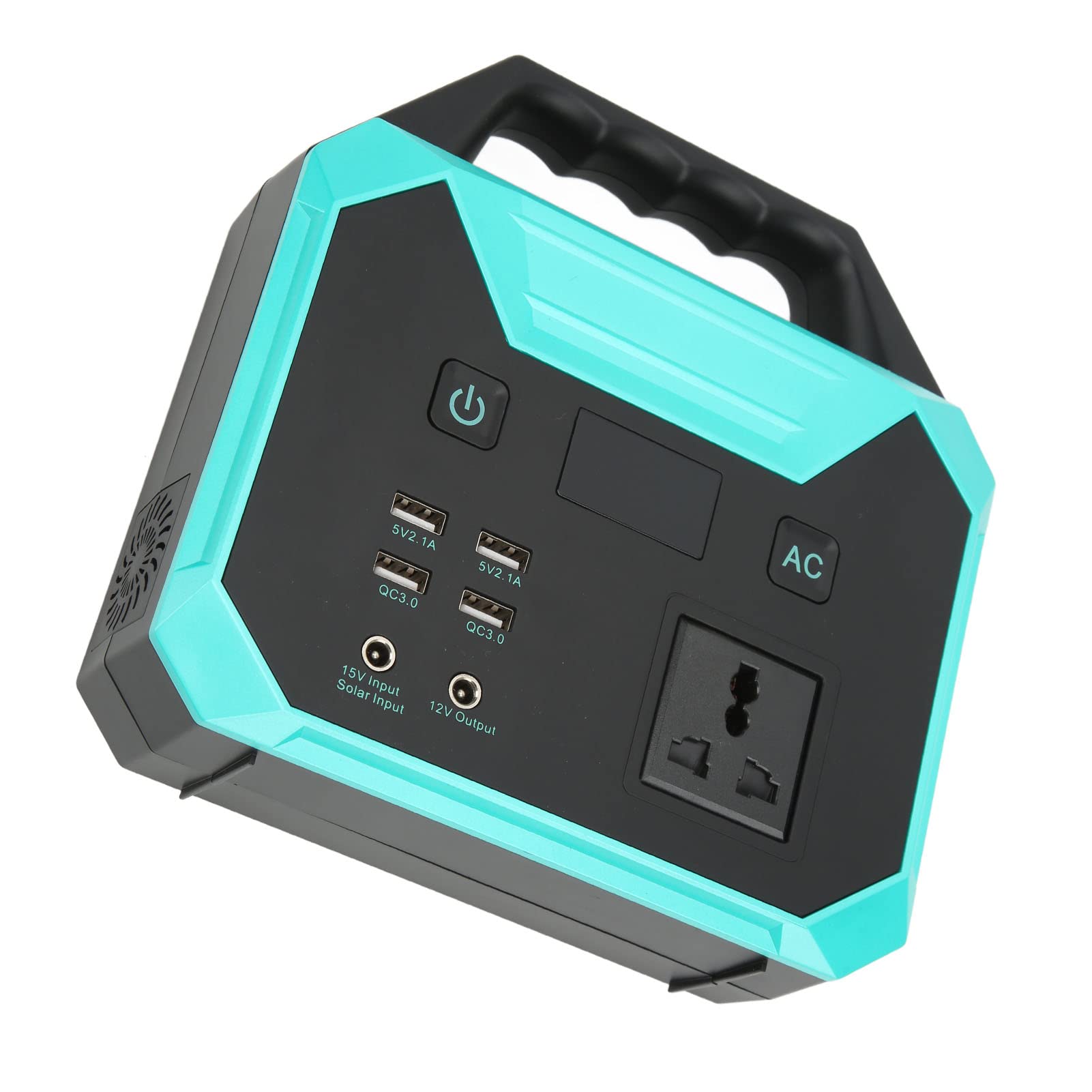 Estación de Energía Portátil, Generador Portátil para Exteriores, Batería de Polímero de Litio de Emergencia, Generador Solar de 40800 MAh, Onda Sinusoidal de 100 W