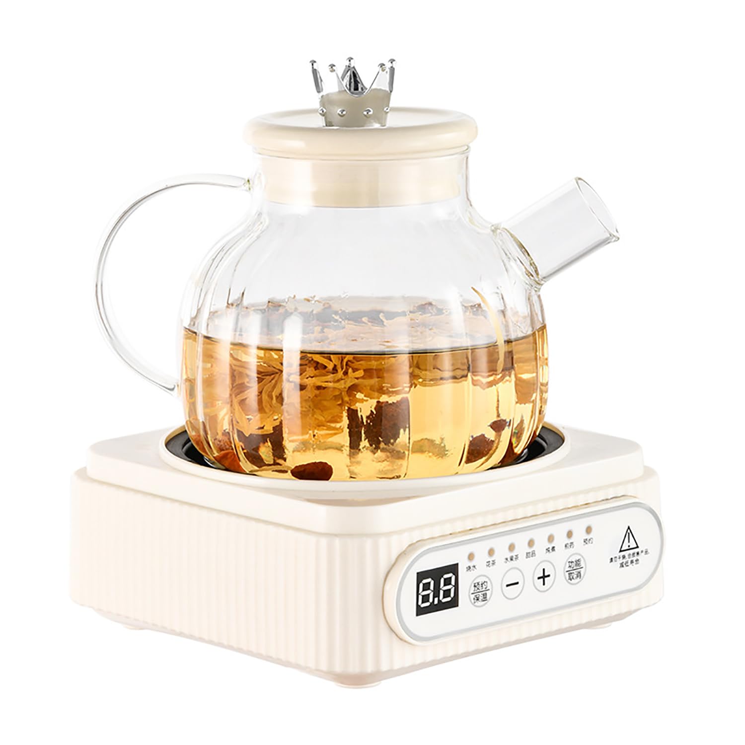Bouilloire électrique à l'eau chaude 1.2L idéale pour vos pauses thé