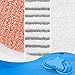 KEEPOW Spinwave Replacement Pads Compatible with Bissell Spinwave Hard Floor Mop 2039 Series, 20399, 2039A, 2307, 2315A, 2124, 23157, 20393 Spin Mop Pad for Floor Cleaner (4 Pack)