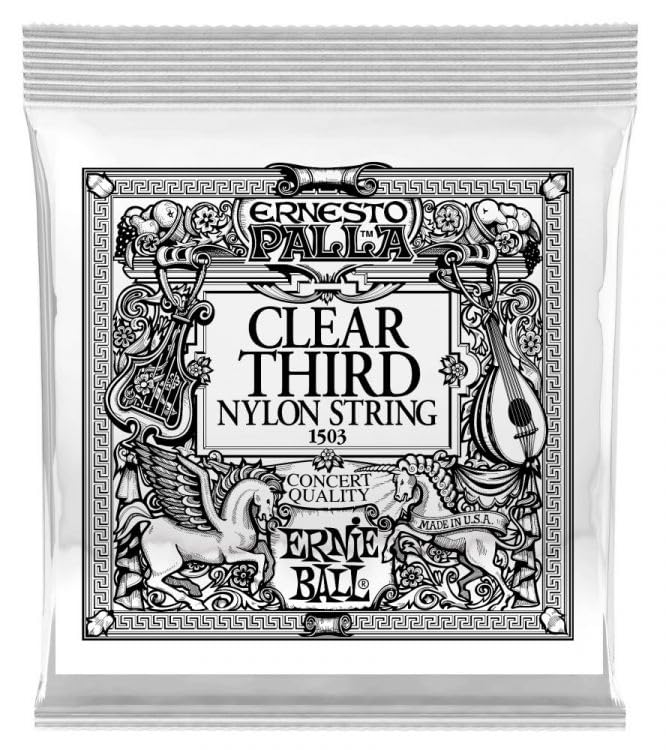 ERNIE BALL Ernesto Palla Clear 3rd Nylon Klasik Gitar Tek Tel