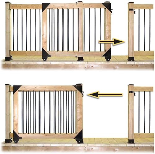 Miniatura 2 de Pylex 11052 Kit de puerta corredera, color negro