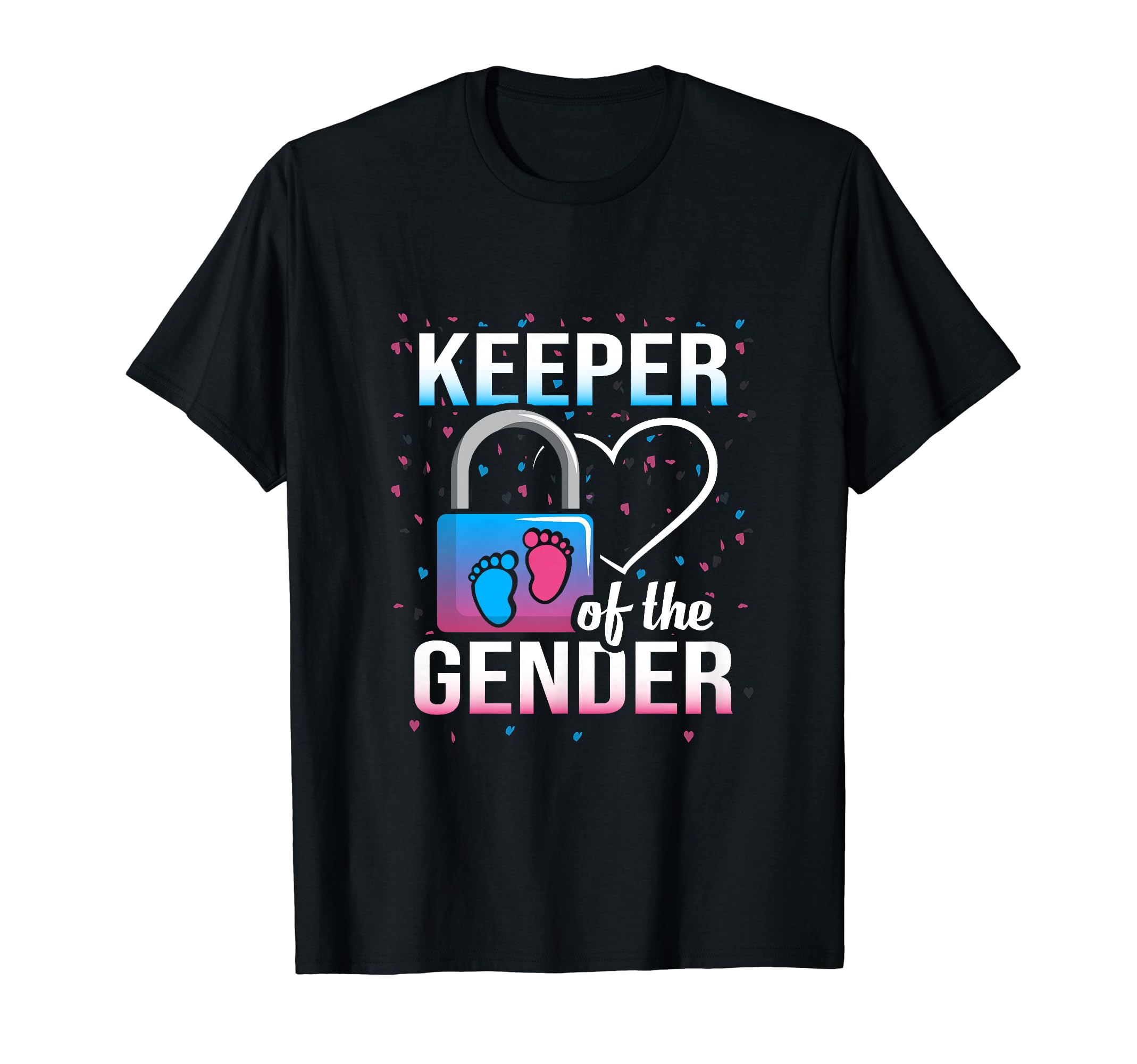 Keeper Of The Gender Reveal Party Baby Shower Decorations T-Shirt
