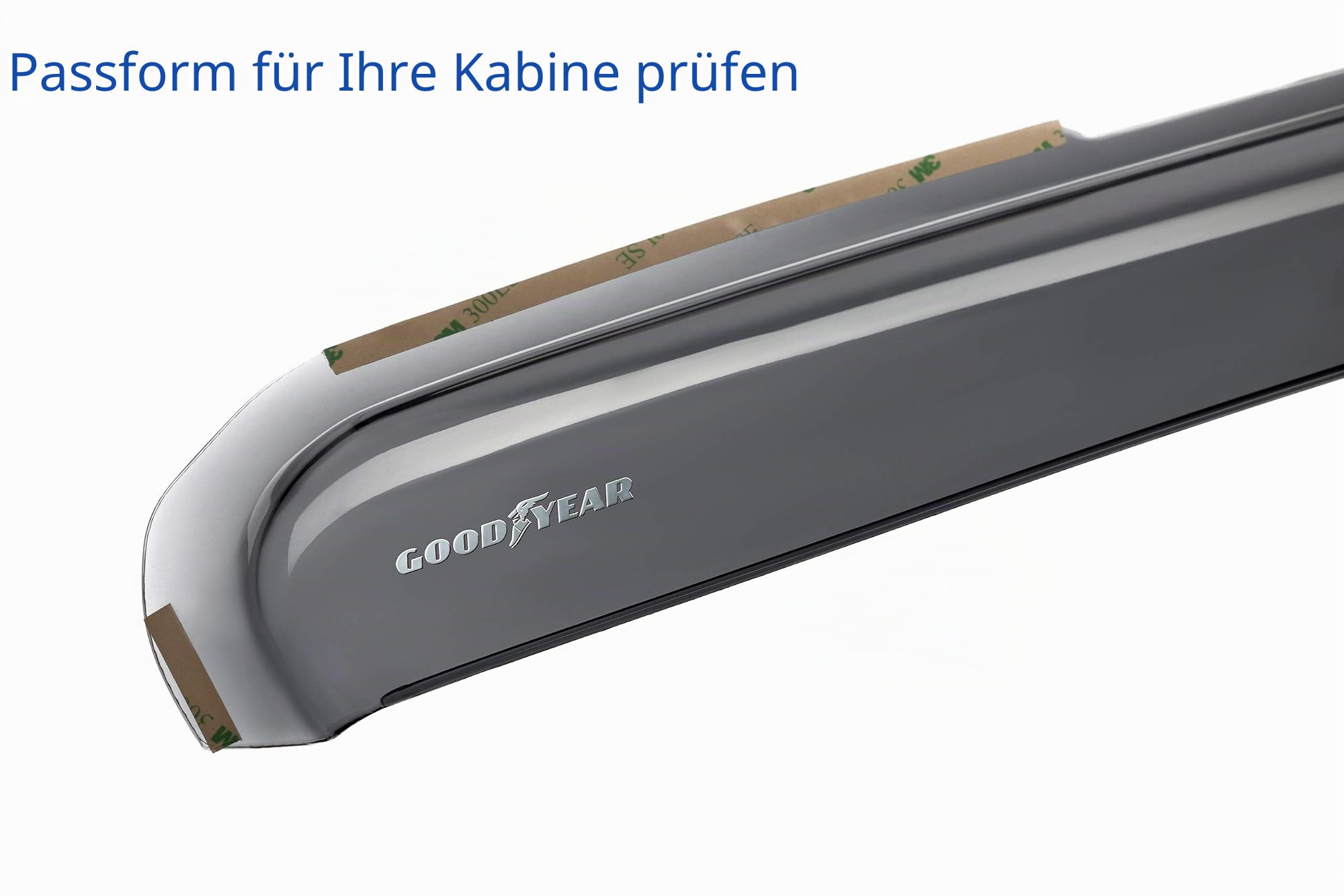 Goodyear Windabweiser für/kompatible mit Ford Ranger 11-22 - Kanal 4 St.
