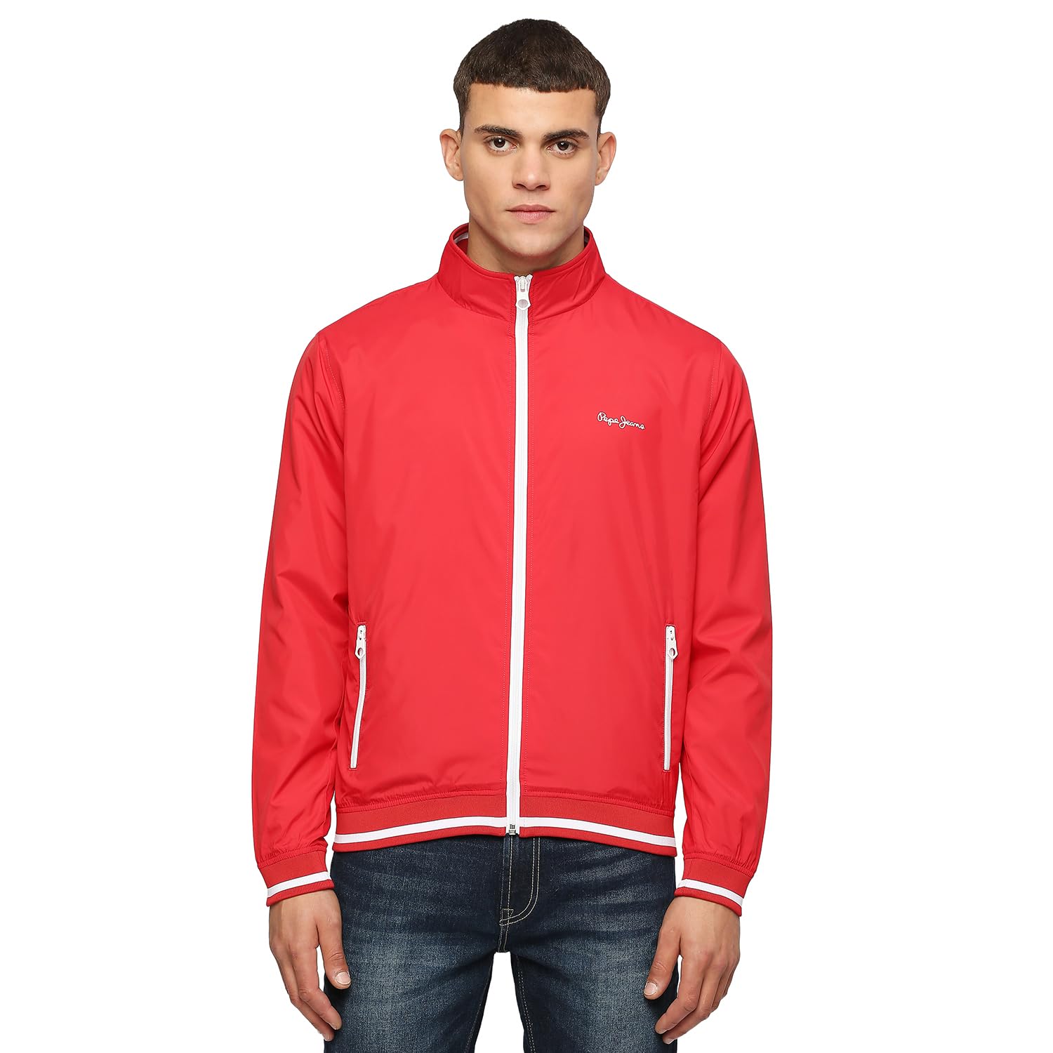 pepe jeans Polyester Men Standard Length Jacket-picture-22