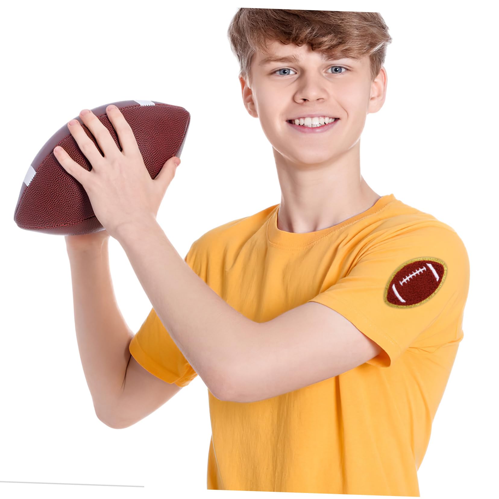 STOBOK 60stücke Bügelpatches Für Basketball Fußball Baseball American Football Reparatur Dekoration Für Jeans Kleidung Und Accessoires Vielfältige Designs Für Sportliebhaber